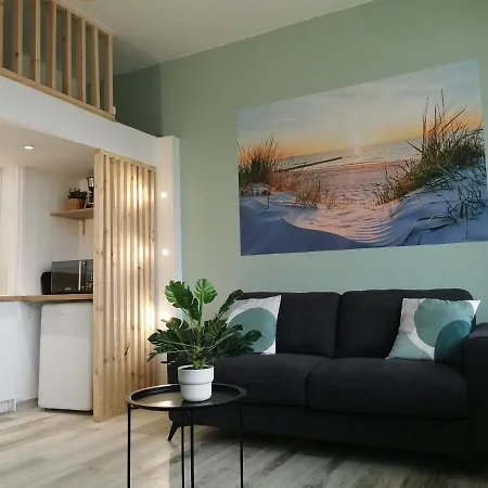 Lägenhet Le Pouget , Studio, Rez De Chaussee, Front De Wifi Le Touquet